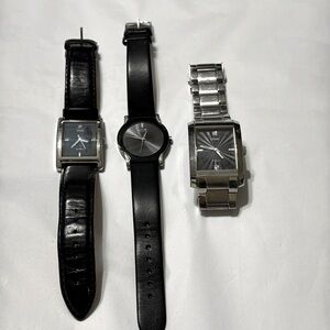 3 Citizen and Guess watches
